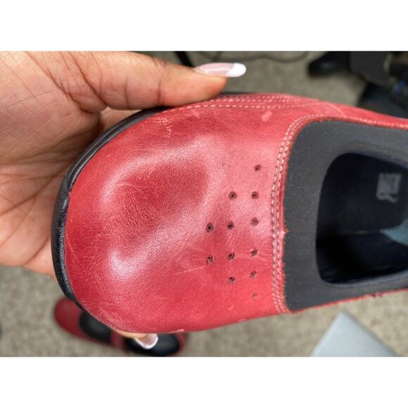 Drew Red Black Mary Jane Leather Orthopedic Comfort Shoes Size 11 M - Picture 4 of 10